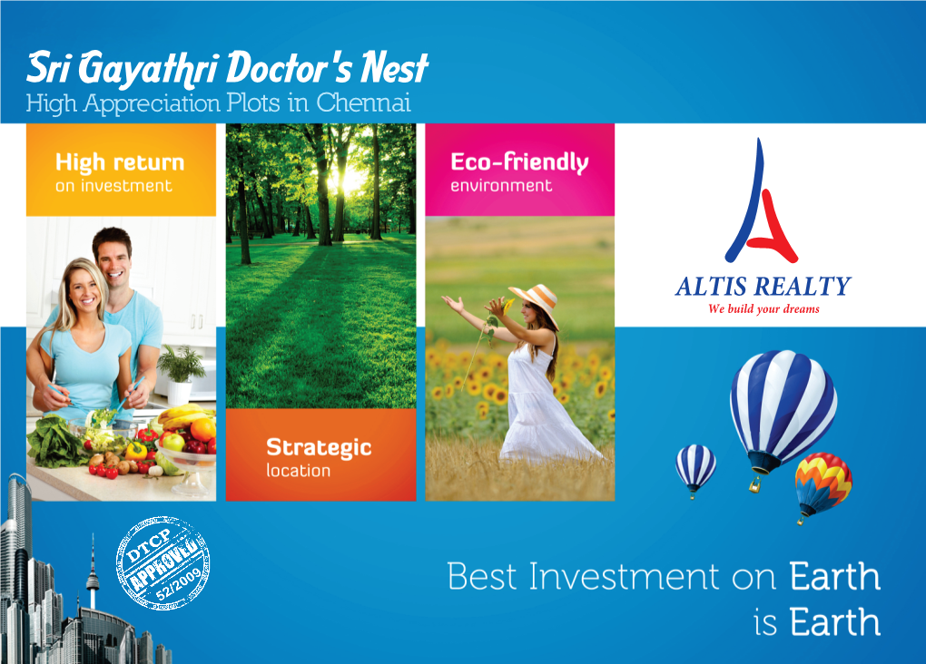 Sri Gayathri Doctor's Nest High Appreciation Plots in Chennai Sri Gayathri Doctor's Nest