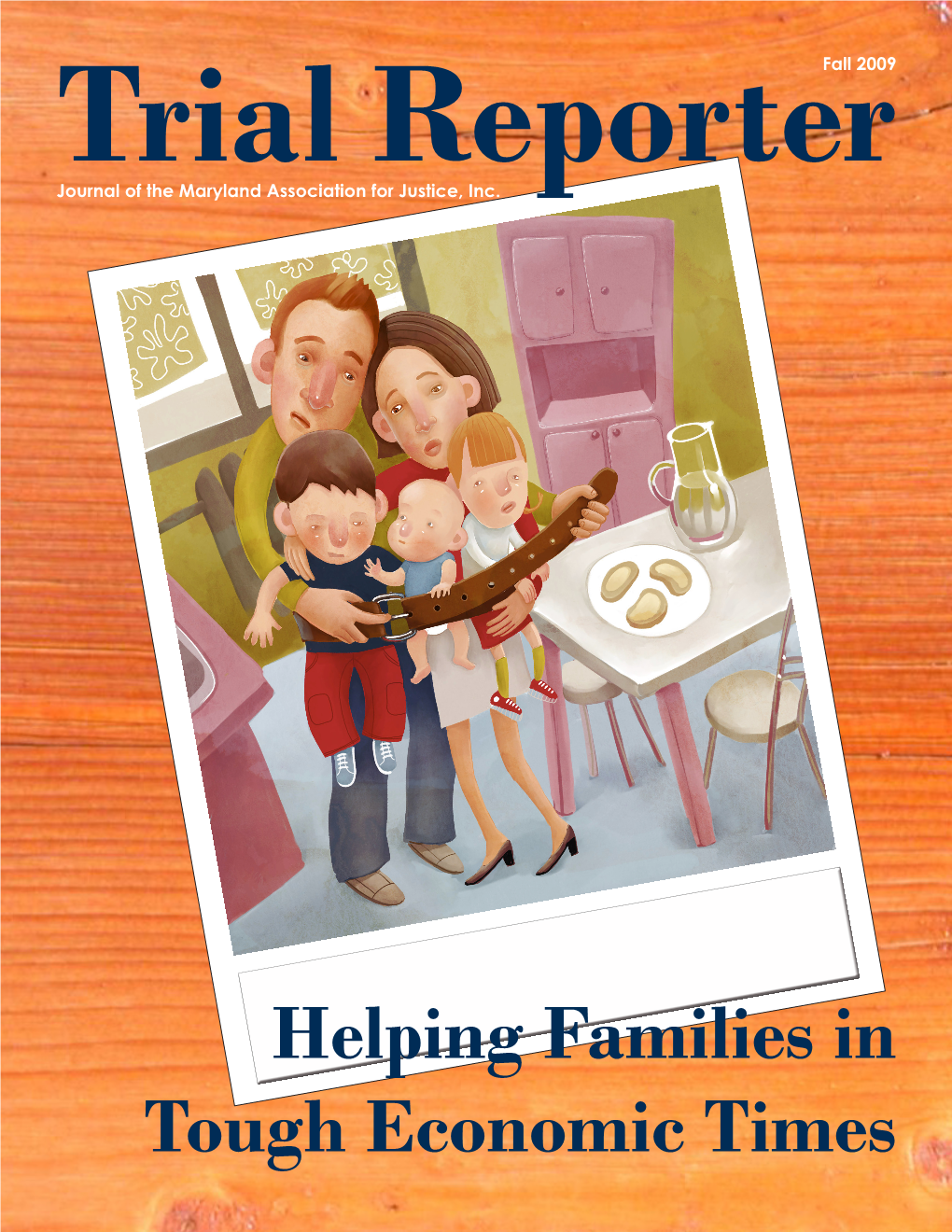Helping Families in Tough Economic Times