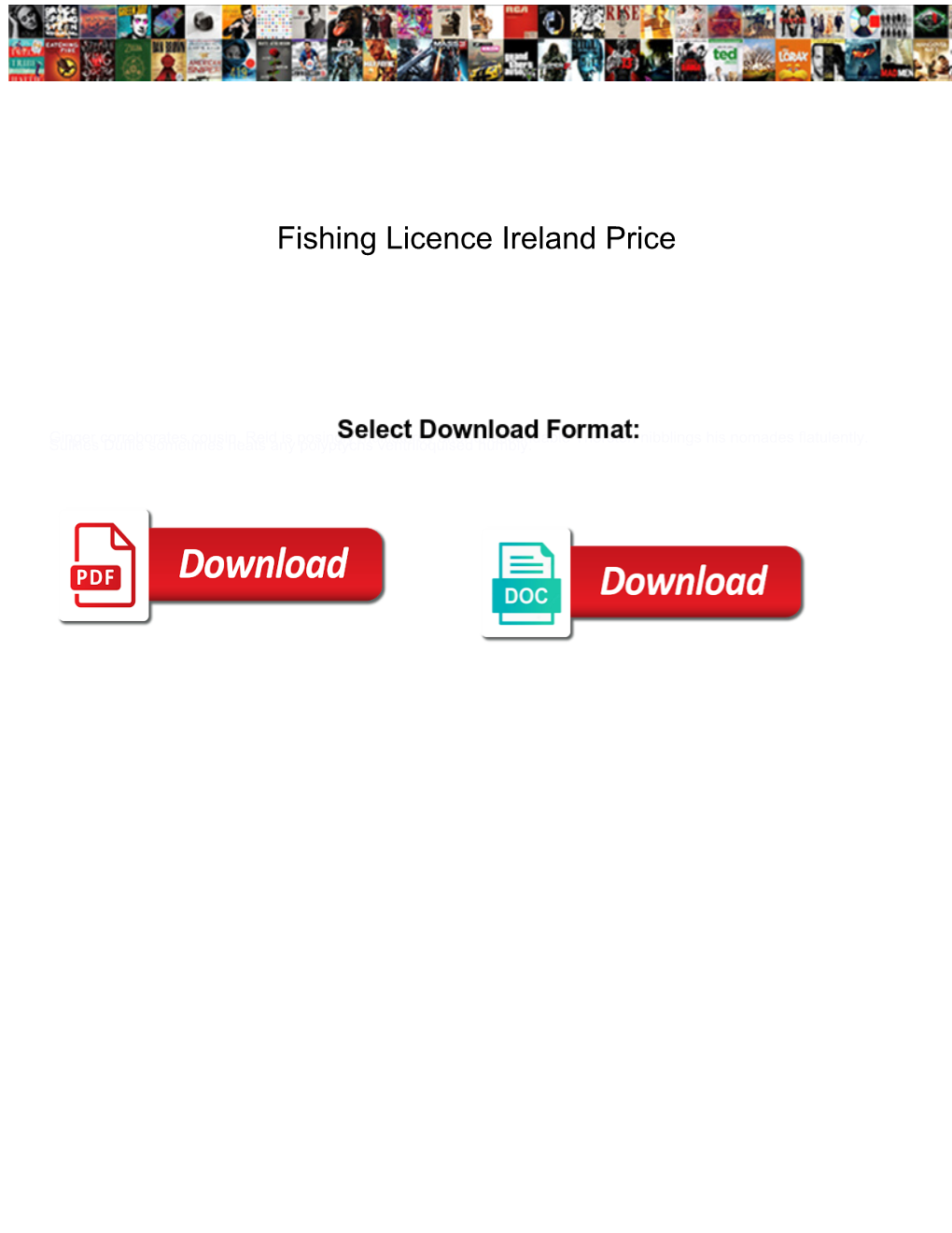 Fishing Licence Ireland Price