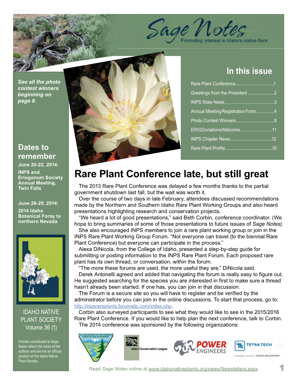 Vol 36(1) – March 2014