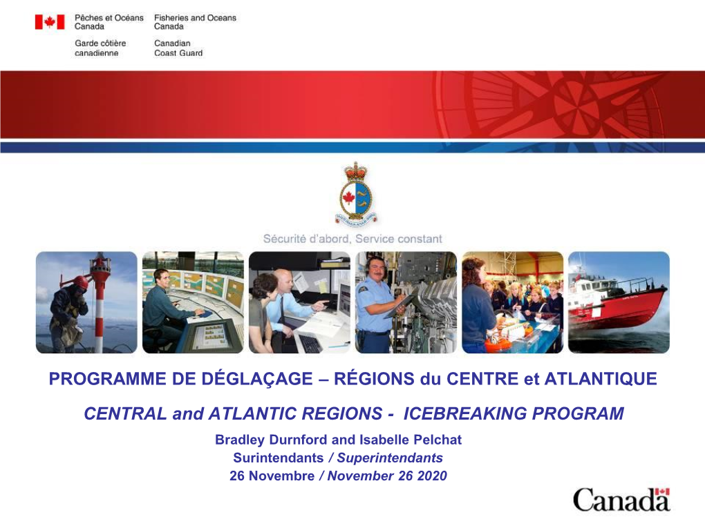 Canadian Coast Guard at a Glance