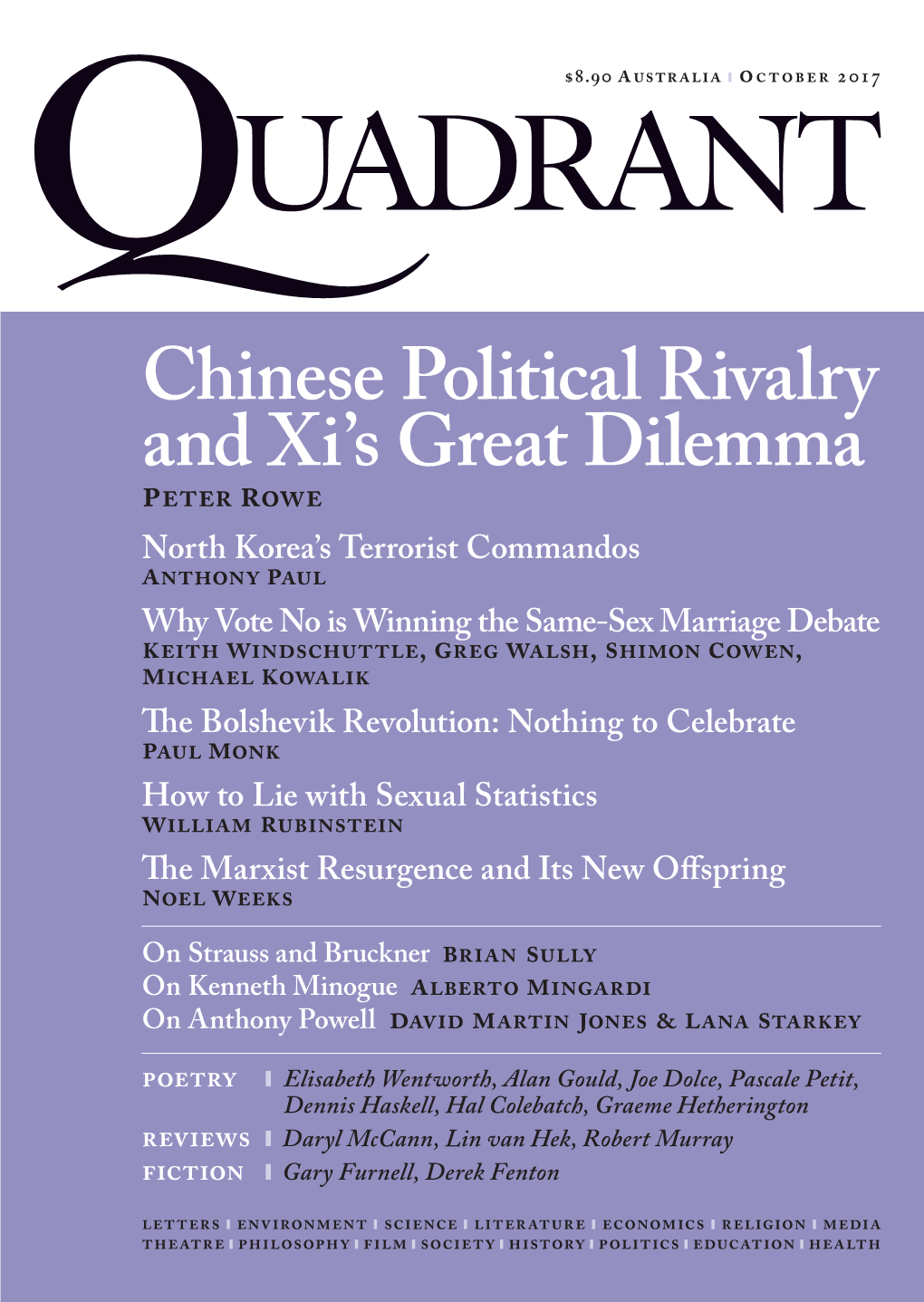 Chinese Political Rivalry and Xi's Great Dilemma