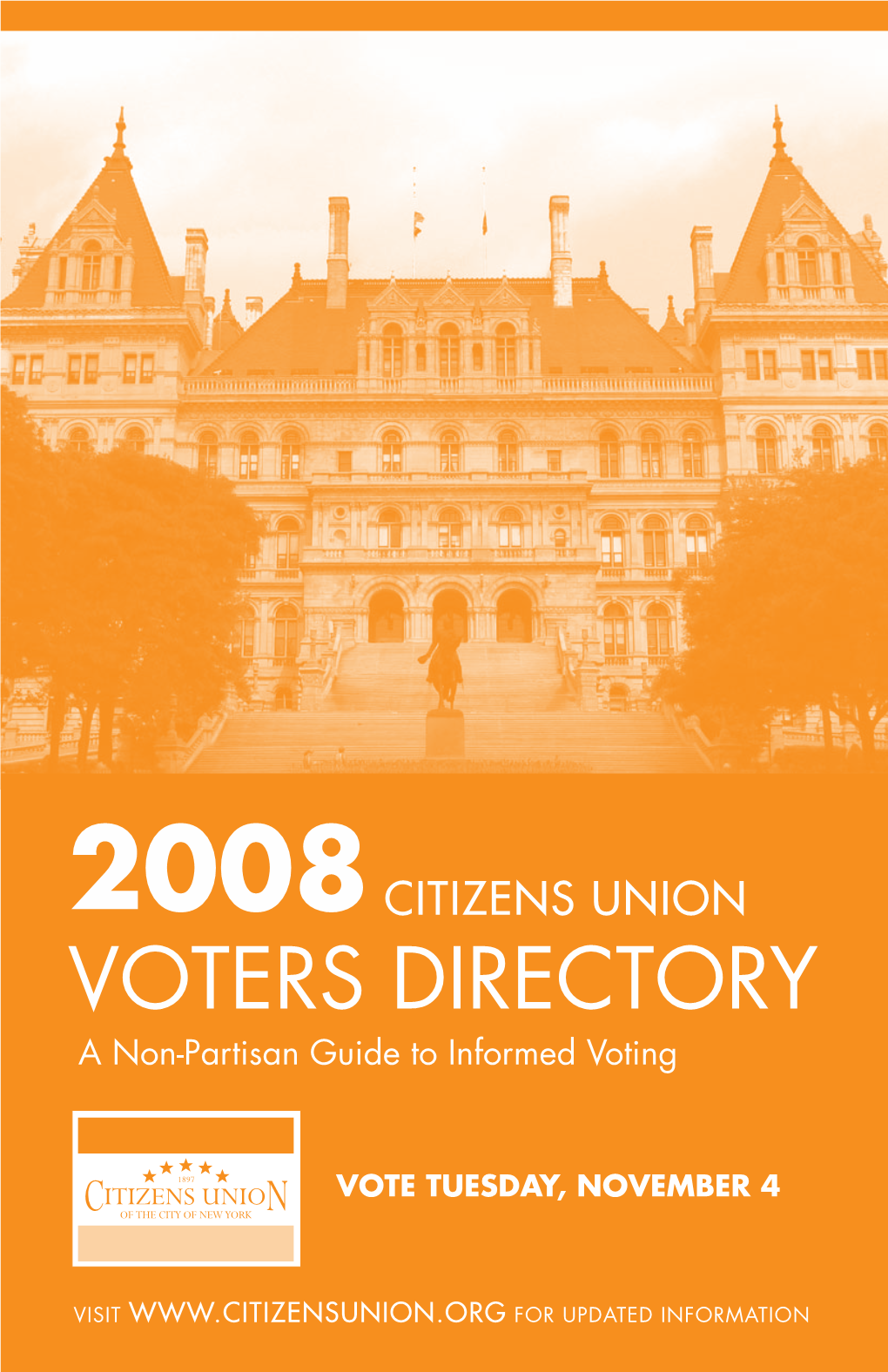 Voters Directory a Non-Partisan Guide to Informed Voting