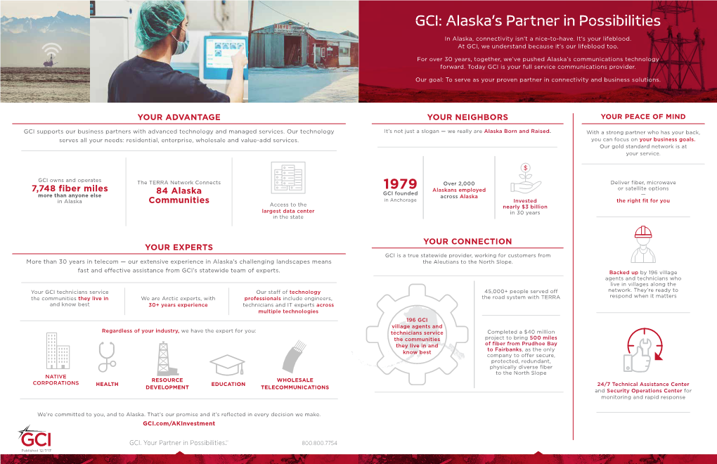 GCI: Alaska's Partner in Possibilities