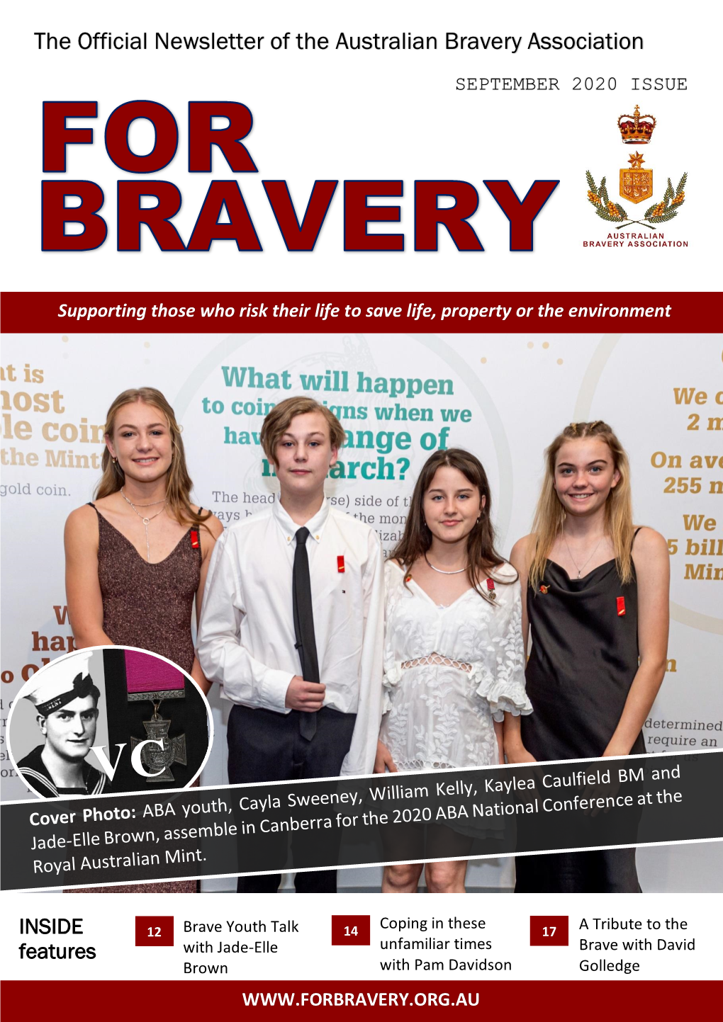 For Bravery Newsletter