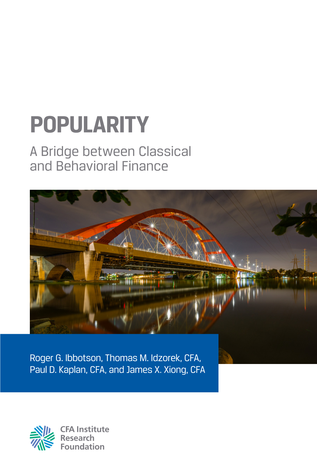 Popularity: a Bridge Between Classical And