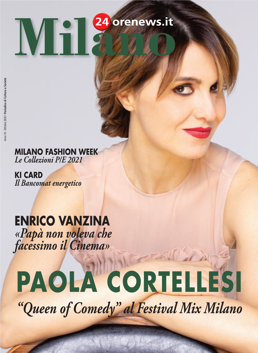PAOLA CORTELLESI “Queen of Comedy” Al Festival Mix Milano