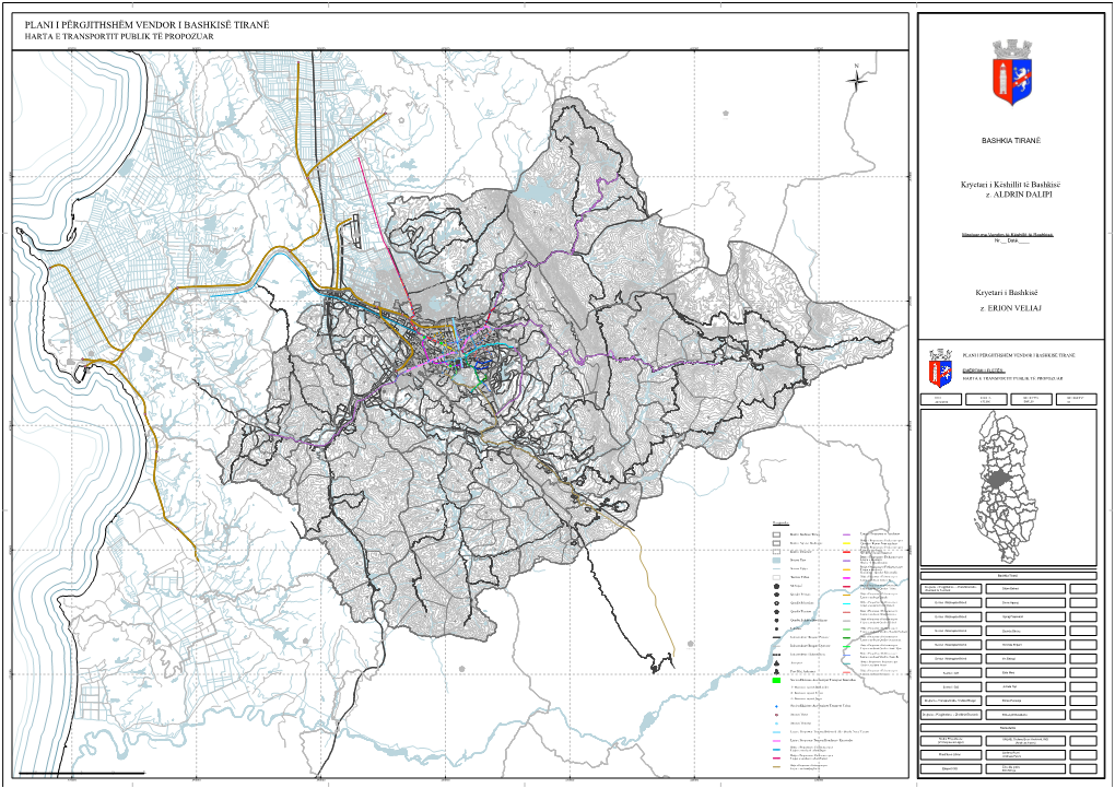 Plani I Përgjithshëm Vendor I Bashkisë Tiranë