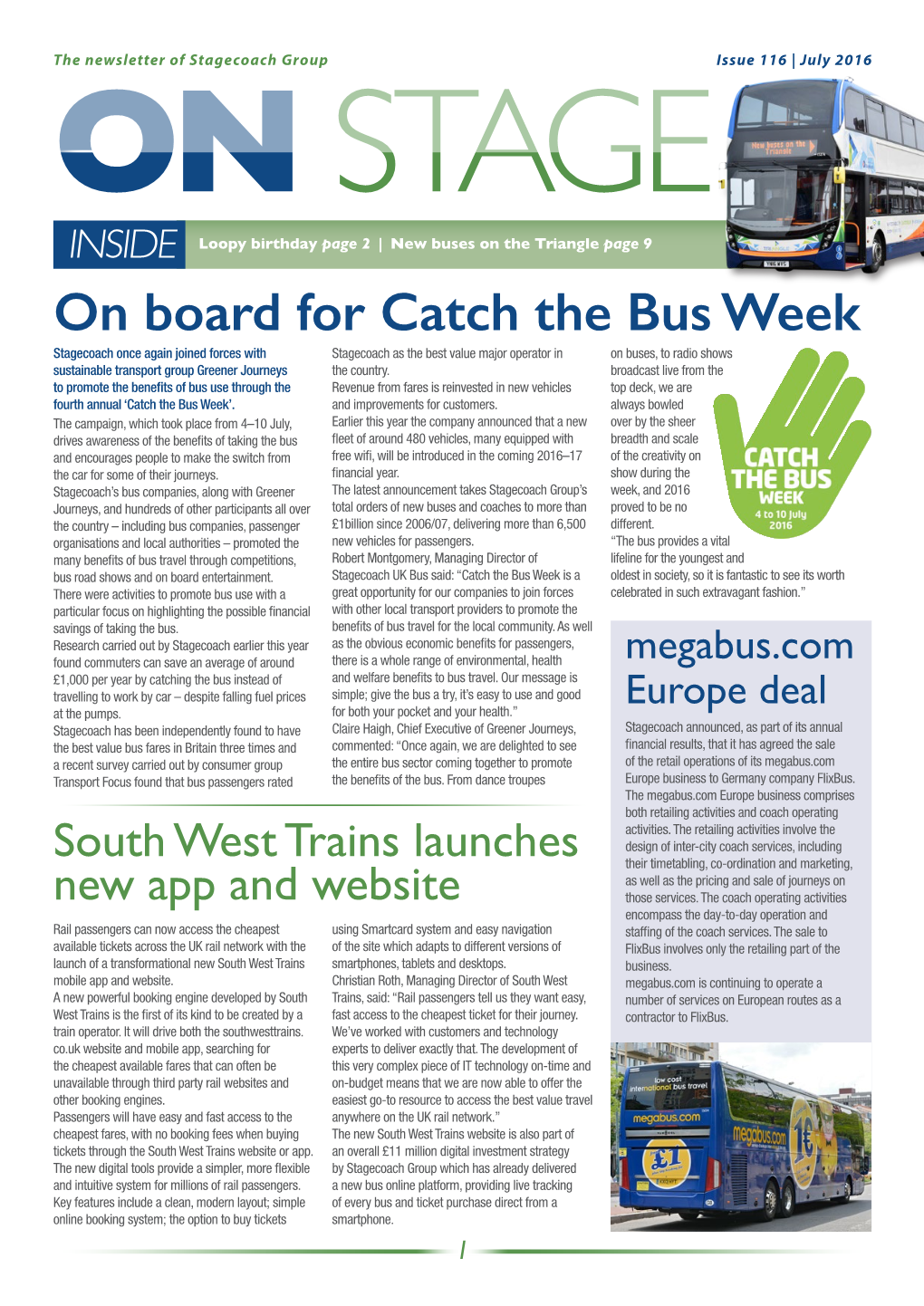 On Board for Catch the Bus Week