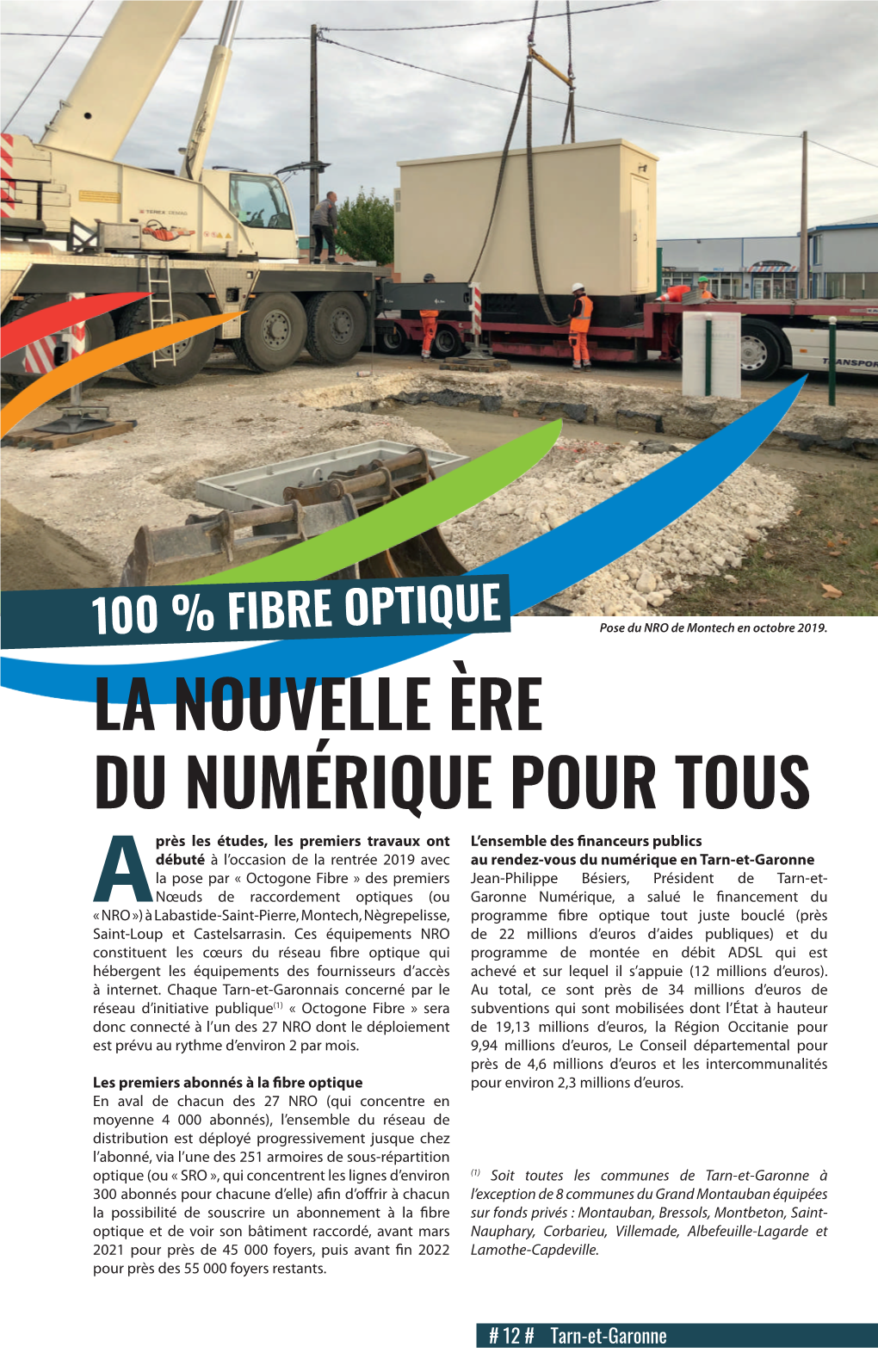 100 % Fibre Optique La Nouvelle Ère