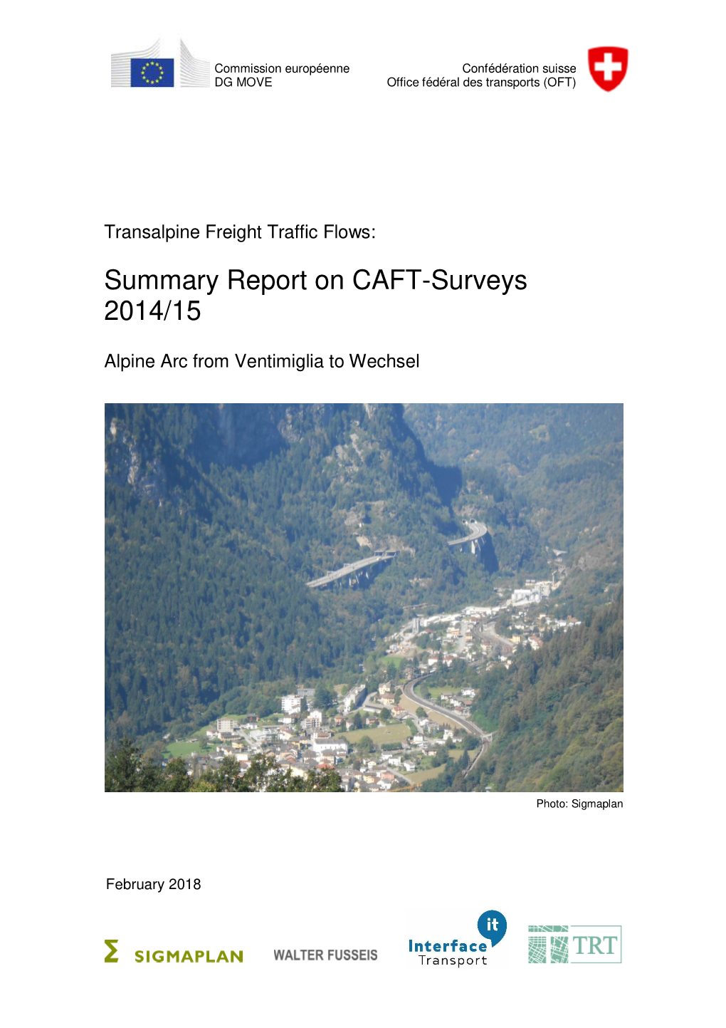 Summary Report of the 2014/15 CAFT Surveys