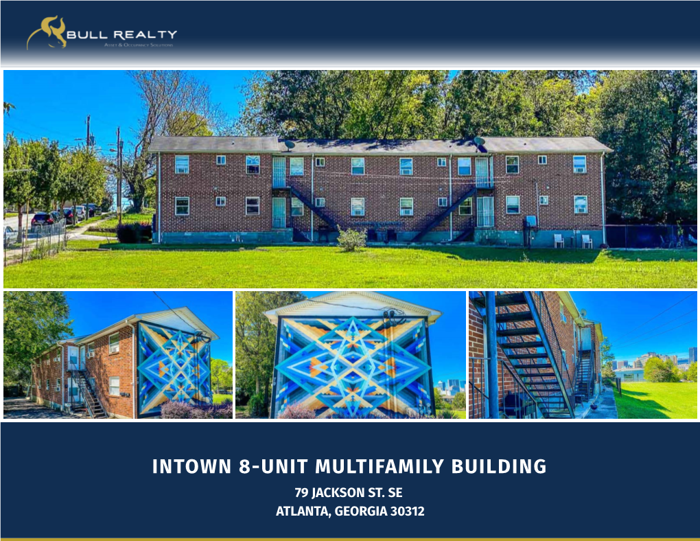 Intown 8-Unit Multifamily Building 79 Jackson St