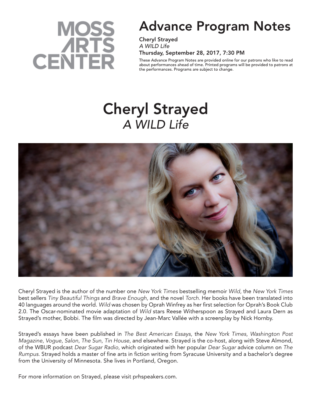 Cheryl Strayed