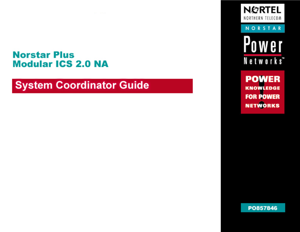 Norstar Plus Modular ICS 2.0 NA