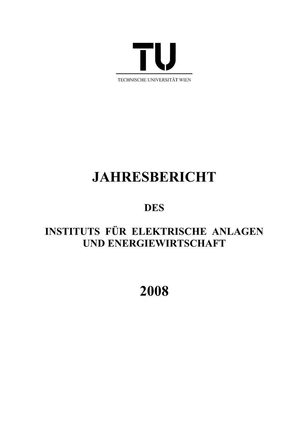 Jahresbericht 2008