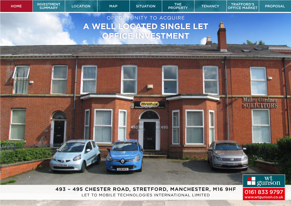 A Well Located Single Let Office Investment