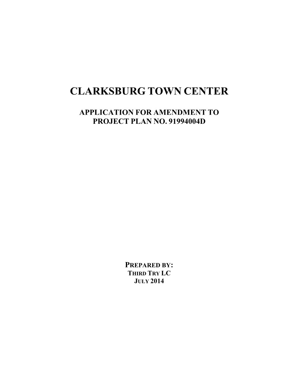 Clarksburg Town Center