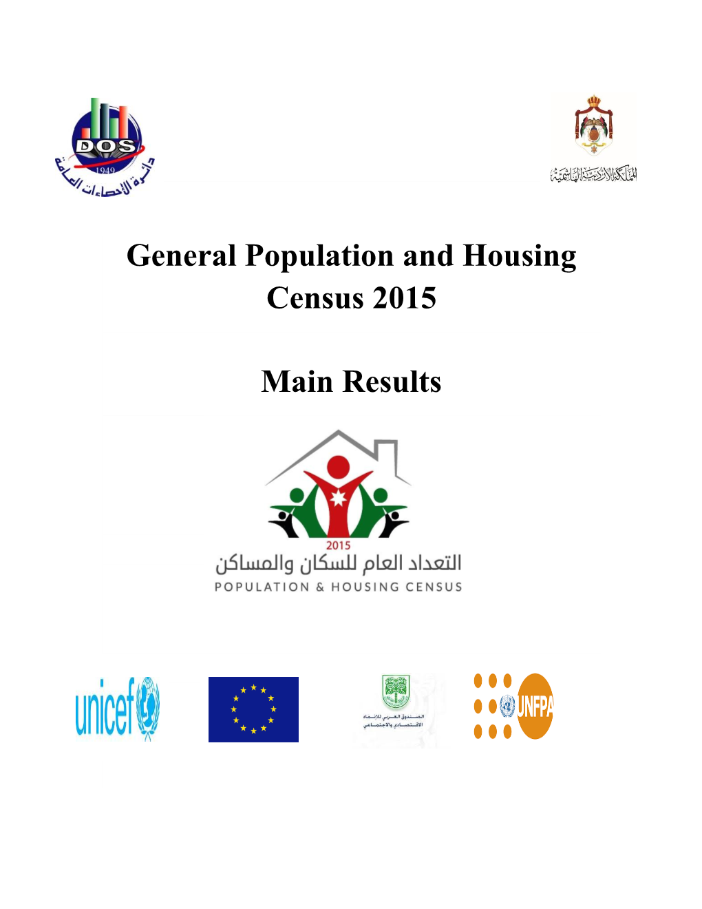 General Population and Housing Census 2015 Main Results