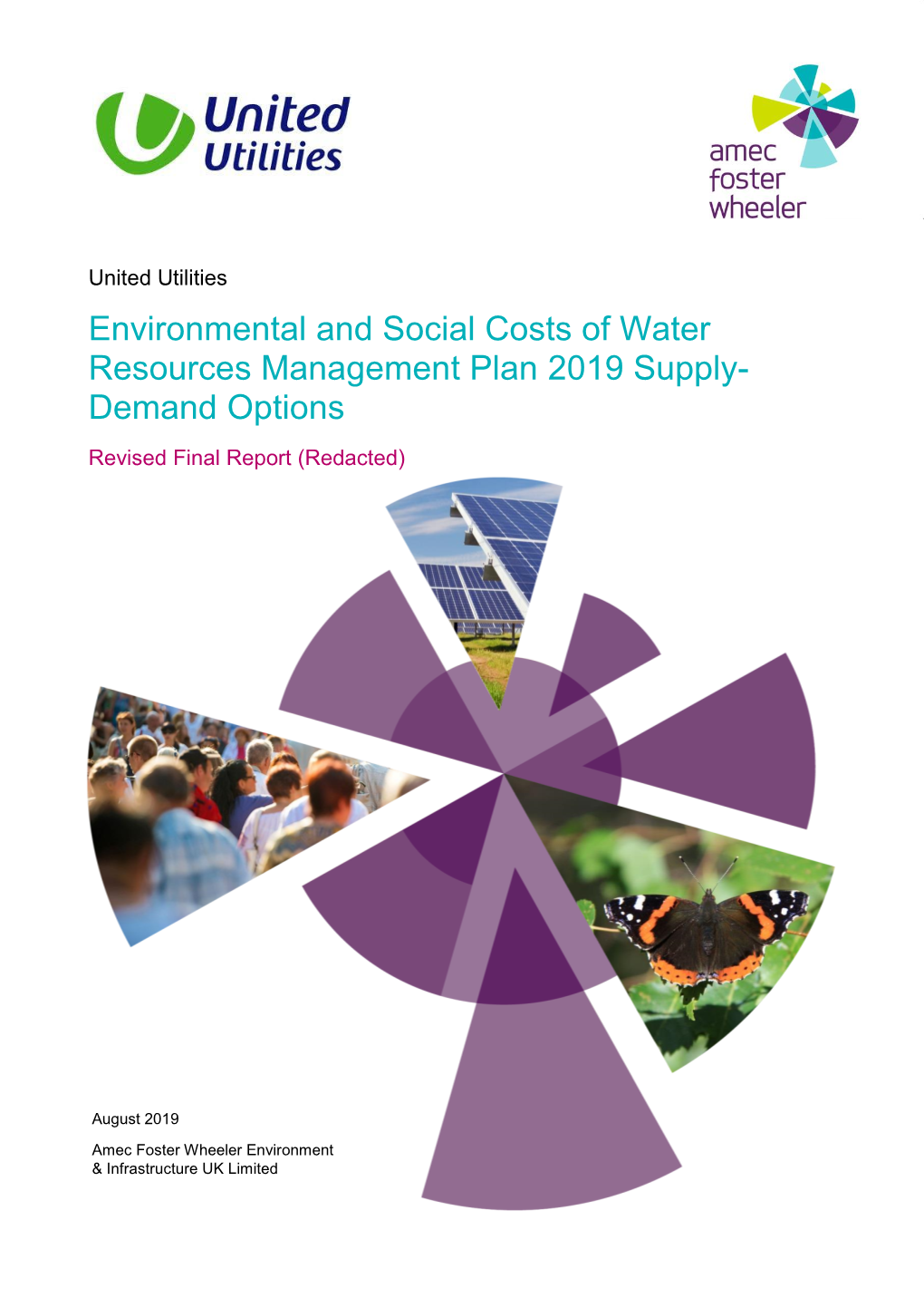 Environmental and Social Costs of Water Resources Management Plan 2019 Supply- Demand Options