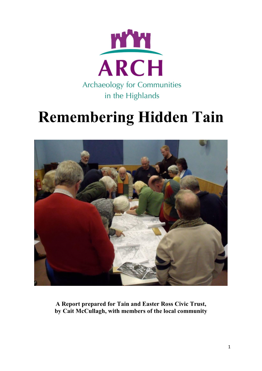 Remembering Hidden Tain Report of Findings.Pdf