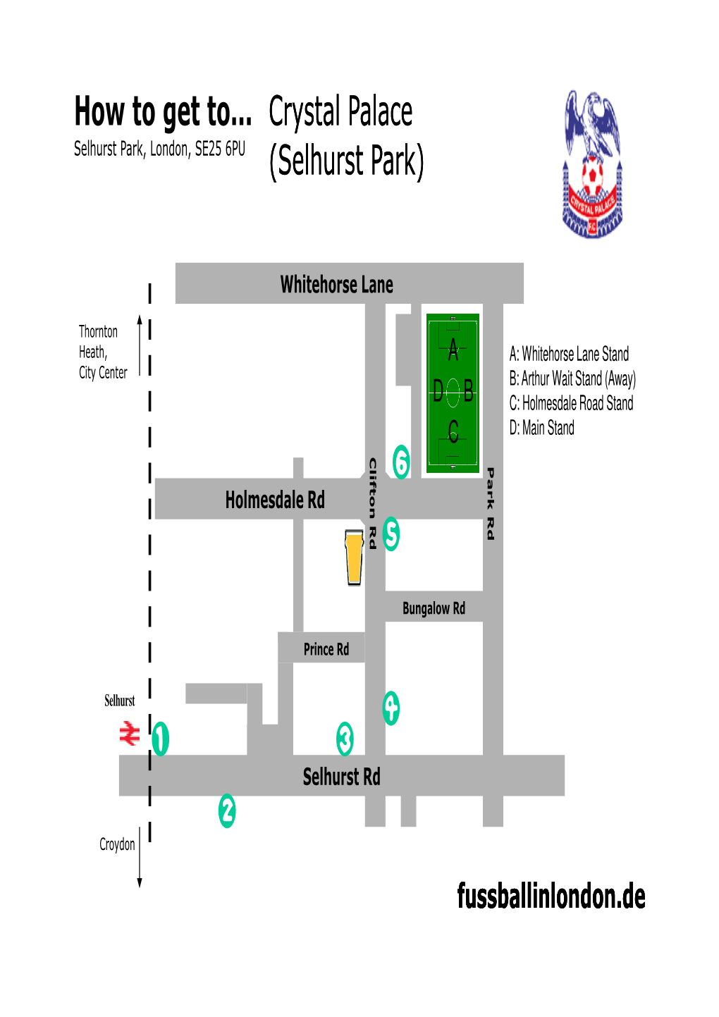 How to Get To... Crystal Palace (Selhurst Park)