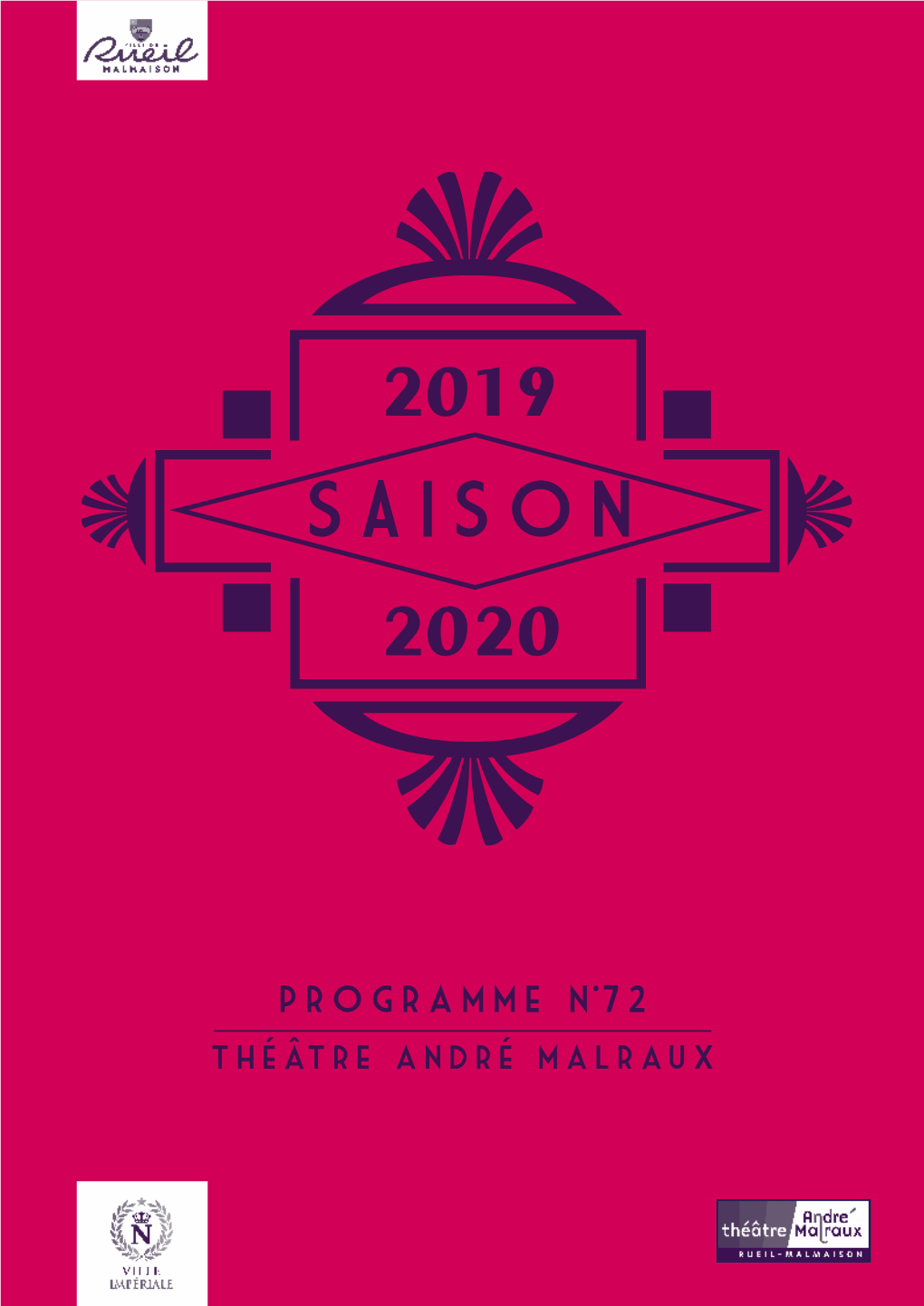 Programme N 72 Theatre Andre Malraux EDITO