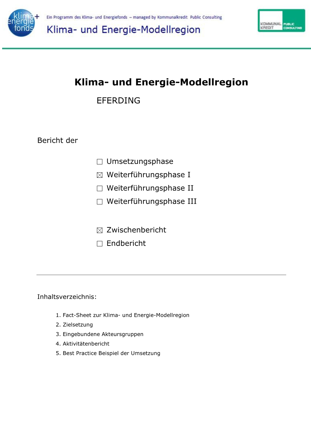 Und Energie-Modellregion