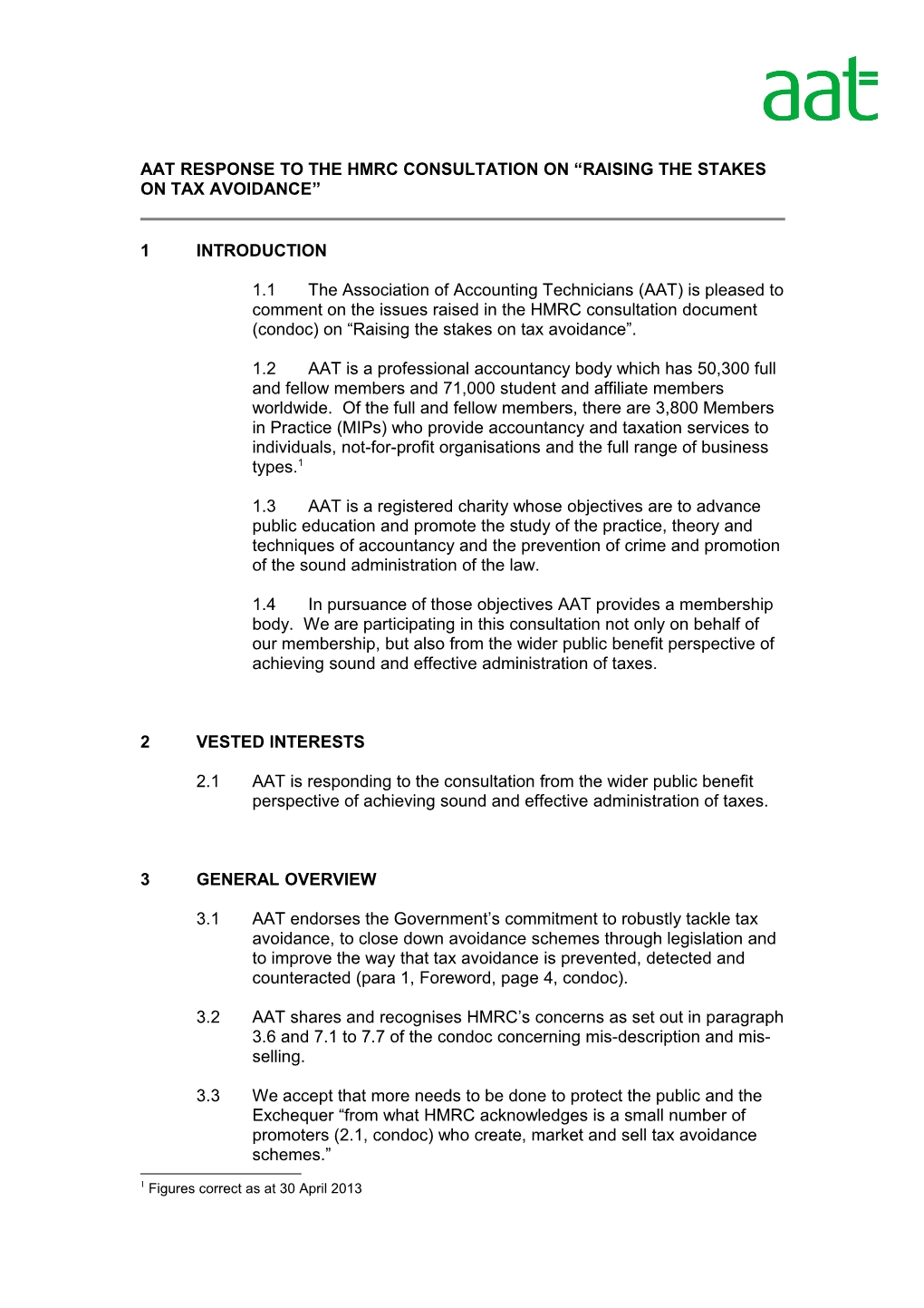 Response to Hmrc Consultation Document: Working with Tax Agents the Next Stage