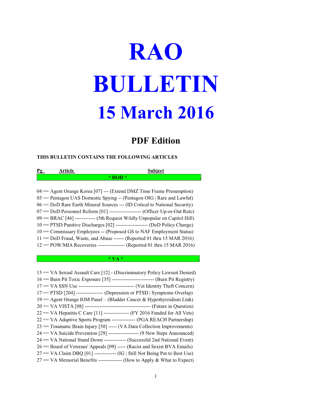 Bulletin160315 (PDF)