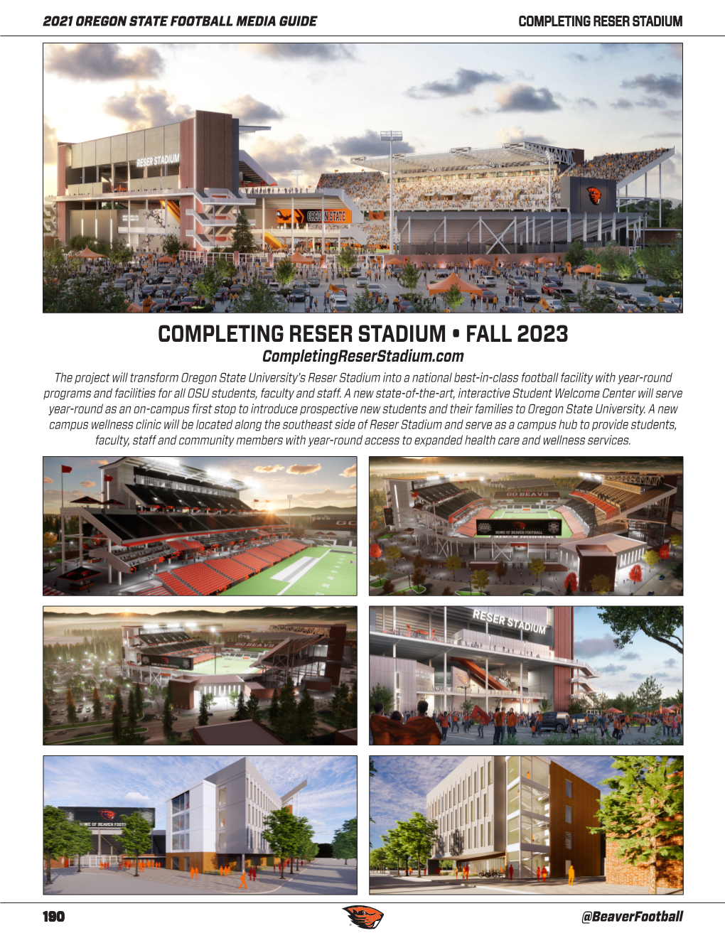 Completing Reser Stadium • Fall 2023