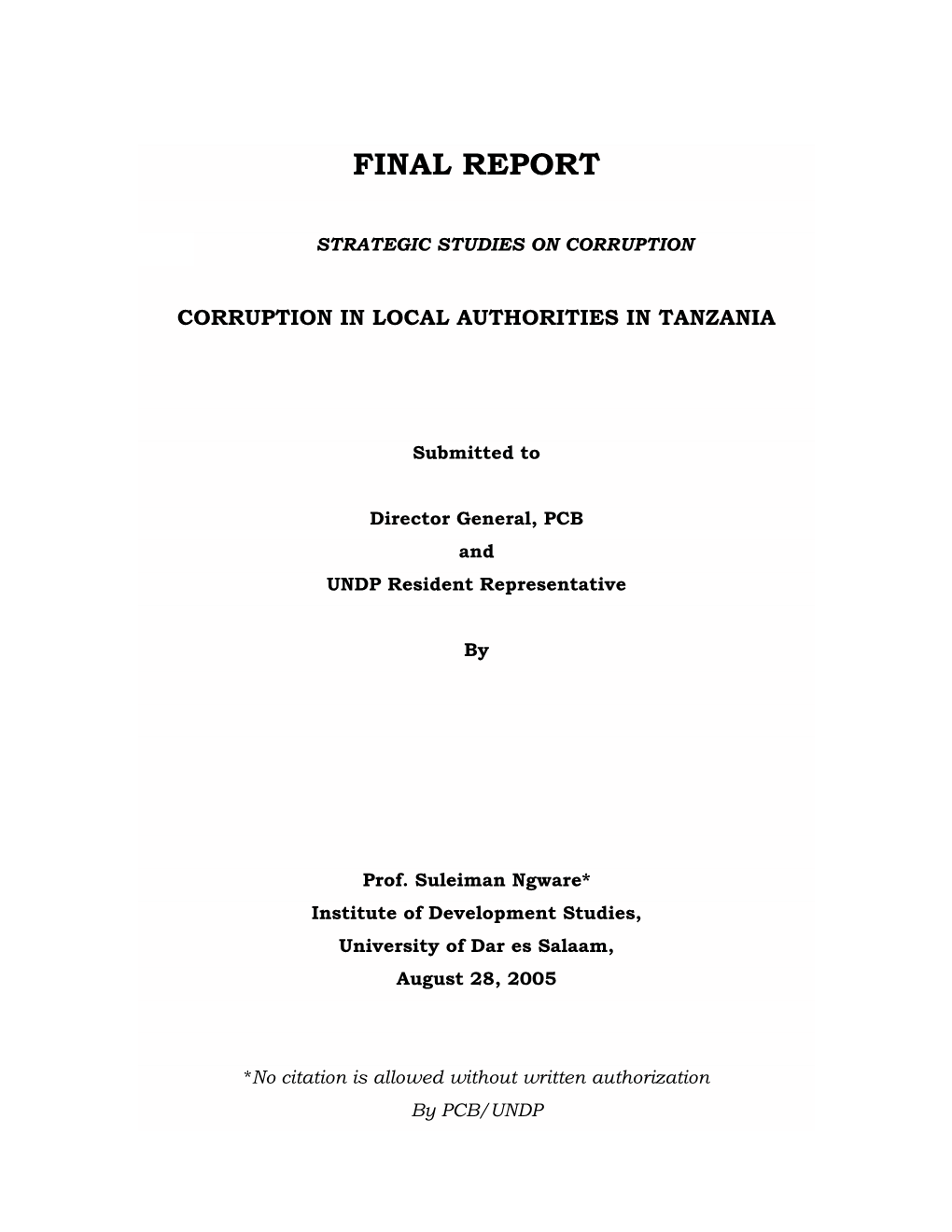 Final Report