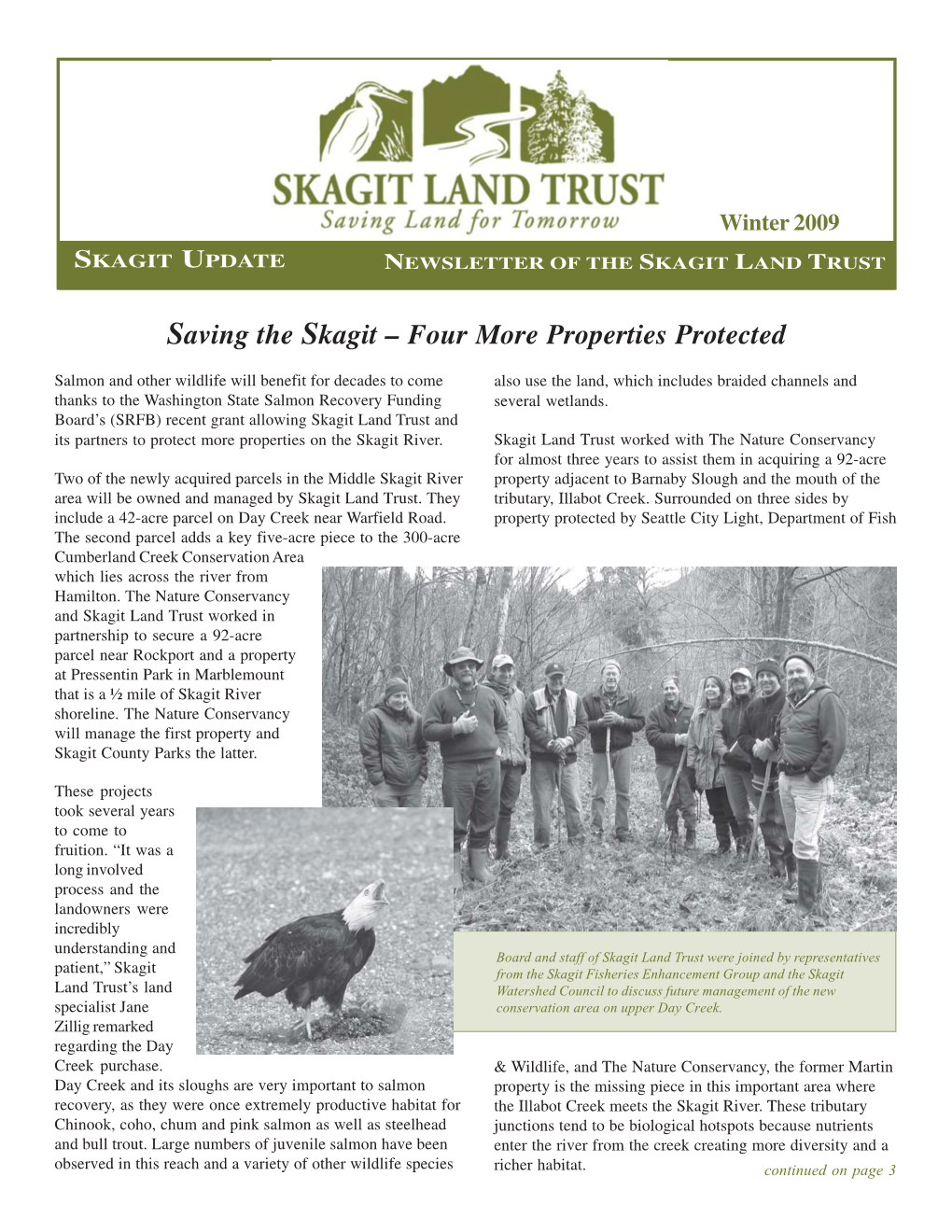 Saving the Skagit – Four More Properties Protected