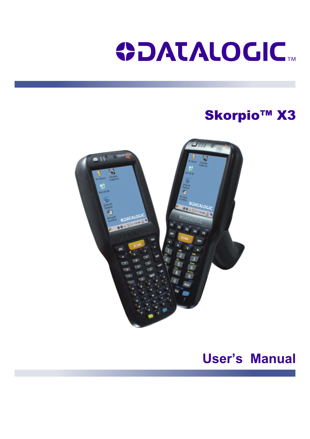 Skorpiox3 Windows CE User Manual