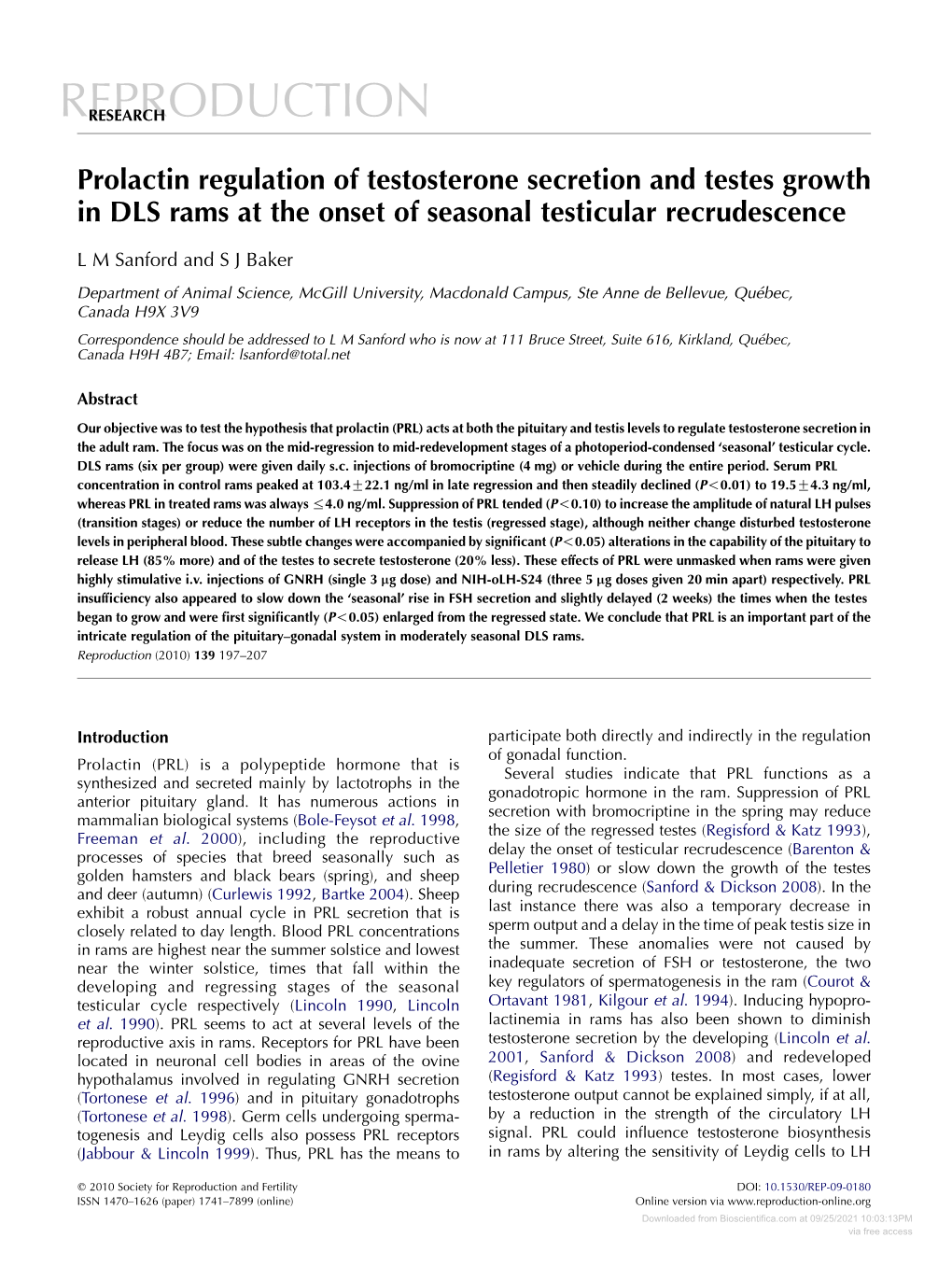 Potential Roles of Decidual Prolactin in Early Pregnancy