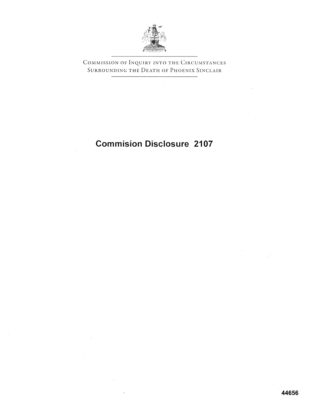 Commision Disclosure 2107