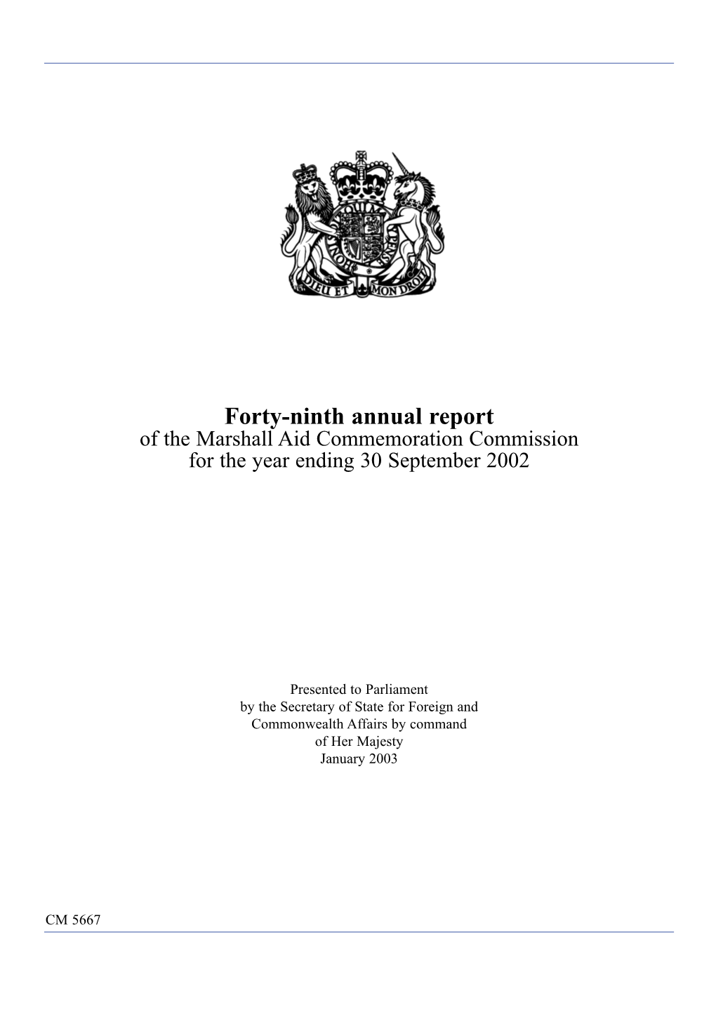 49Th Annual Report