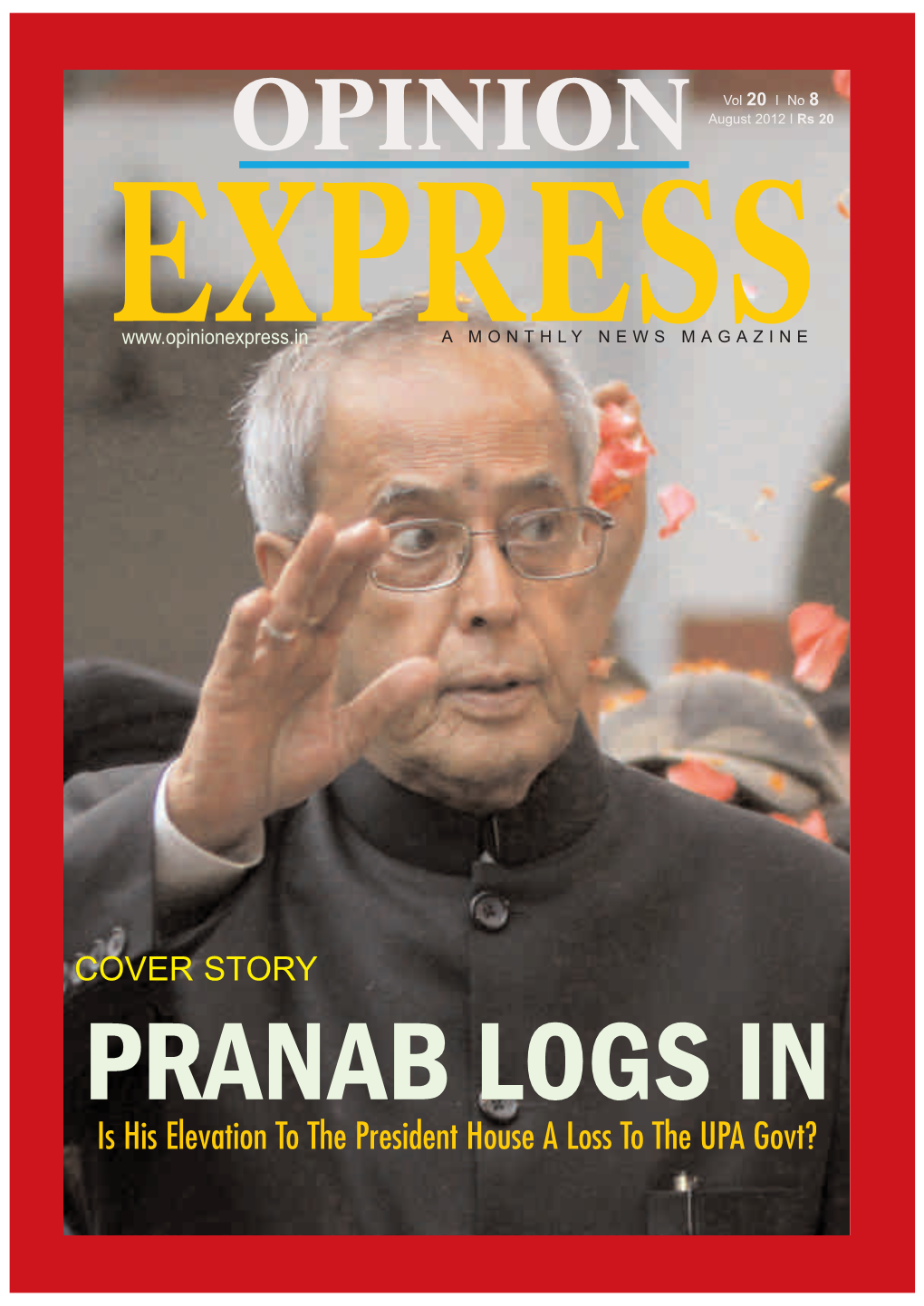 Is His Elevation to the President House a Loss to the UPA Govt?