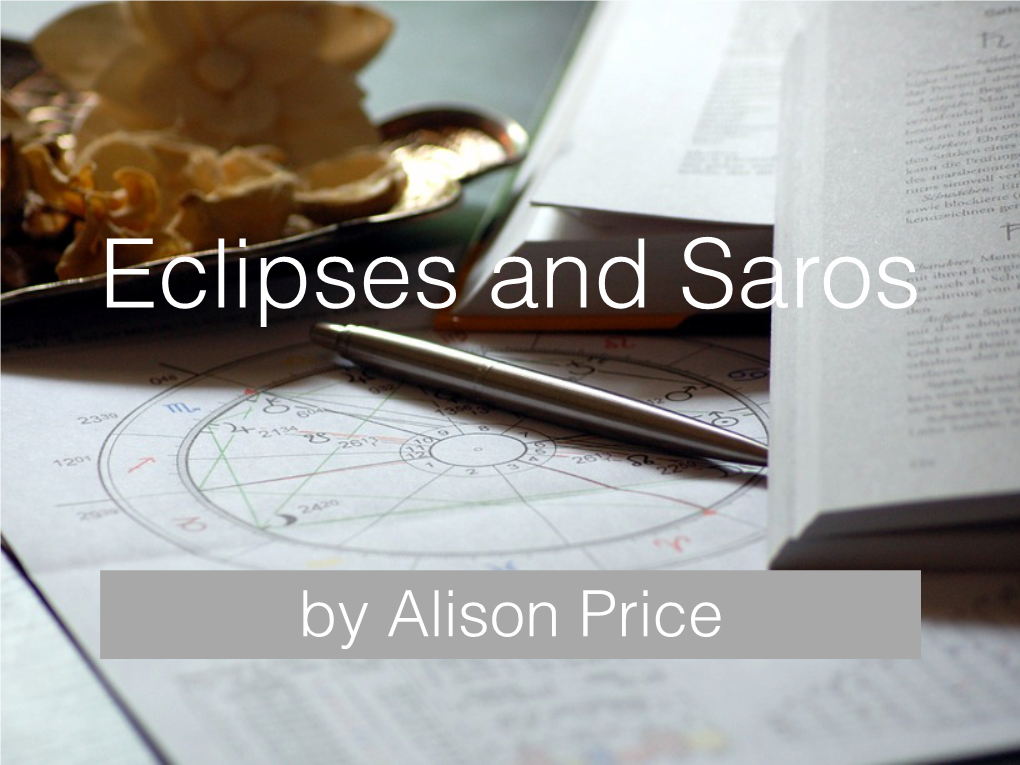 Eclipses and Saros.Key