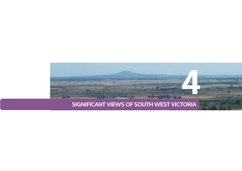 SIGNIFICANT VIEWS of SOUTH WEST VICTORIA Determining the Significance of Views