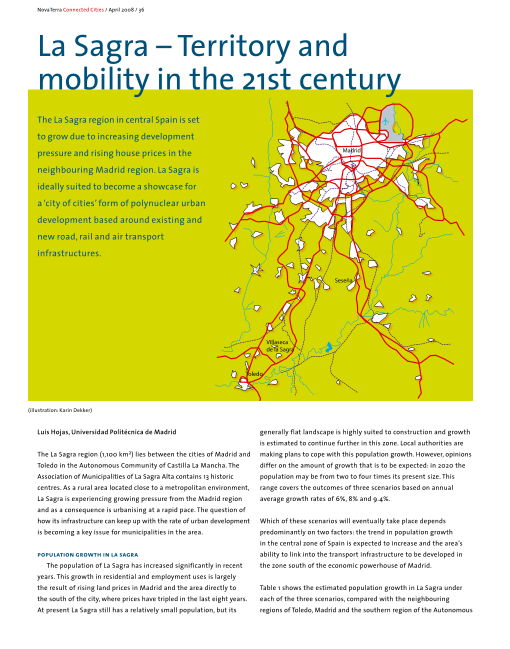 La Sagra – Territory and Mobility in the 21St Century