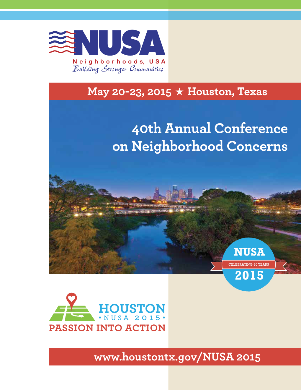 40Th Annual Conference on Neighborhood Concerns