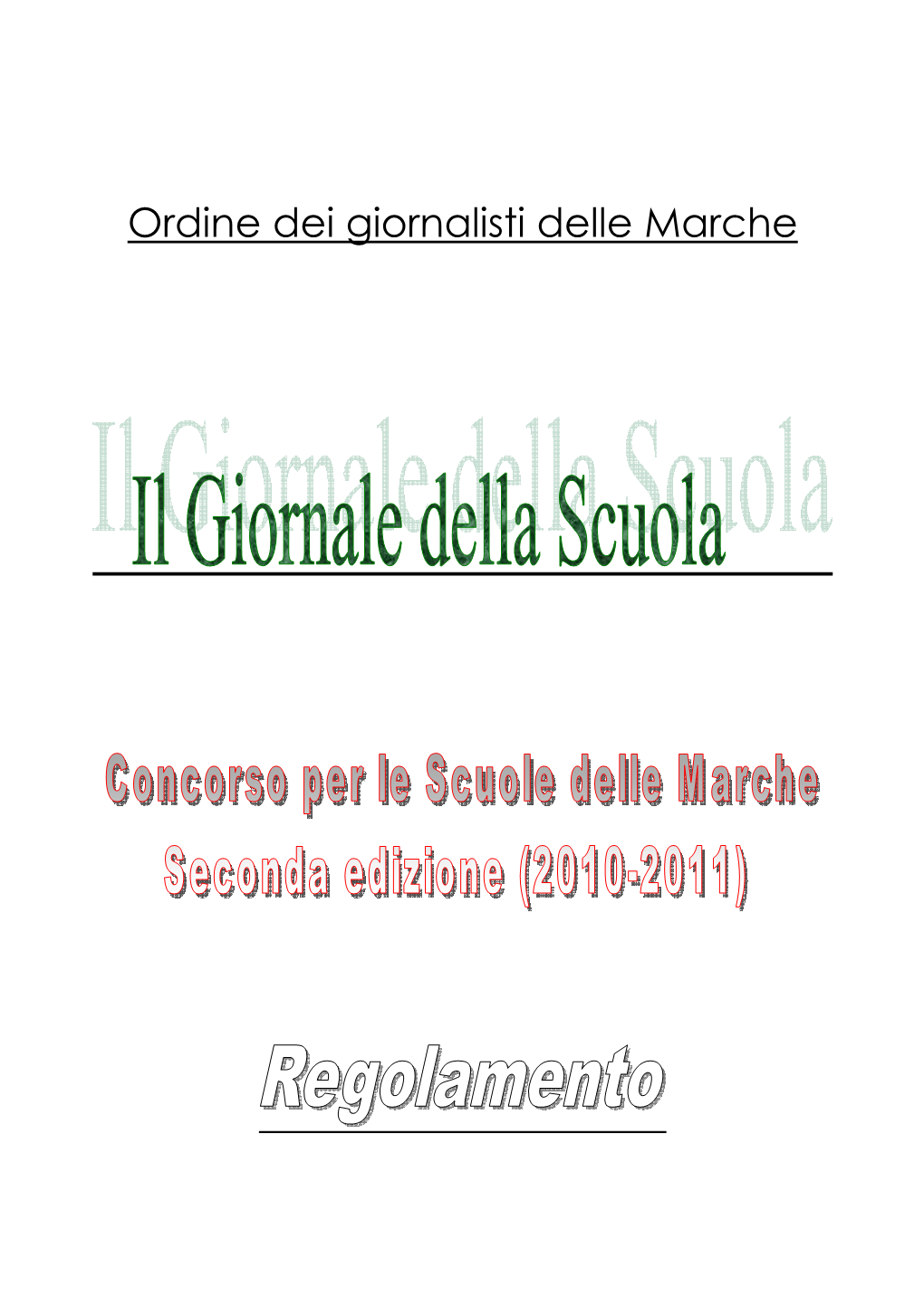 Ordine Dei Giornalisti Delle Marche