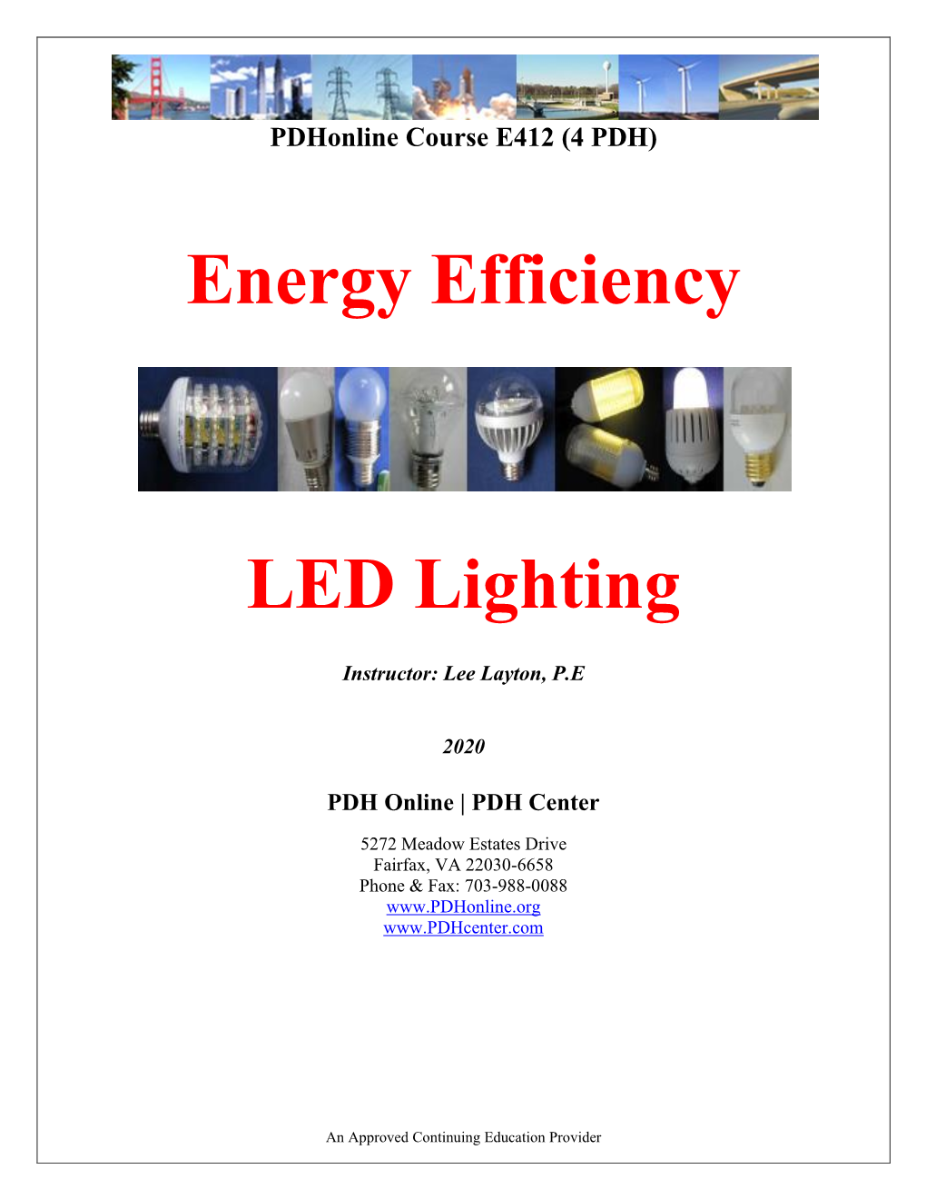 Energy Efficiency LED Lighting
