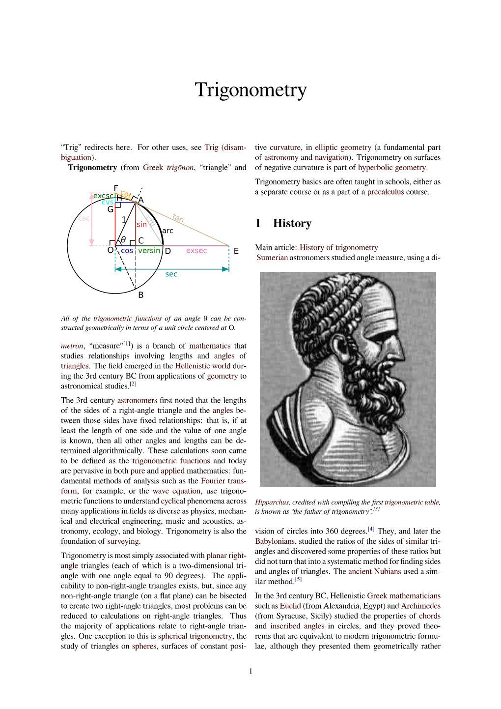 Trigonometry