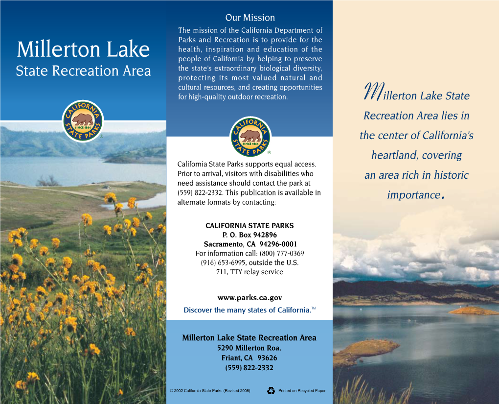 Millerton Lake