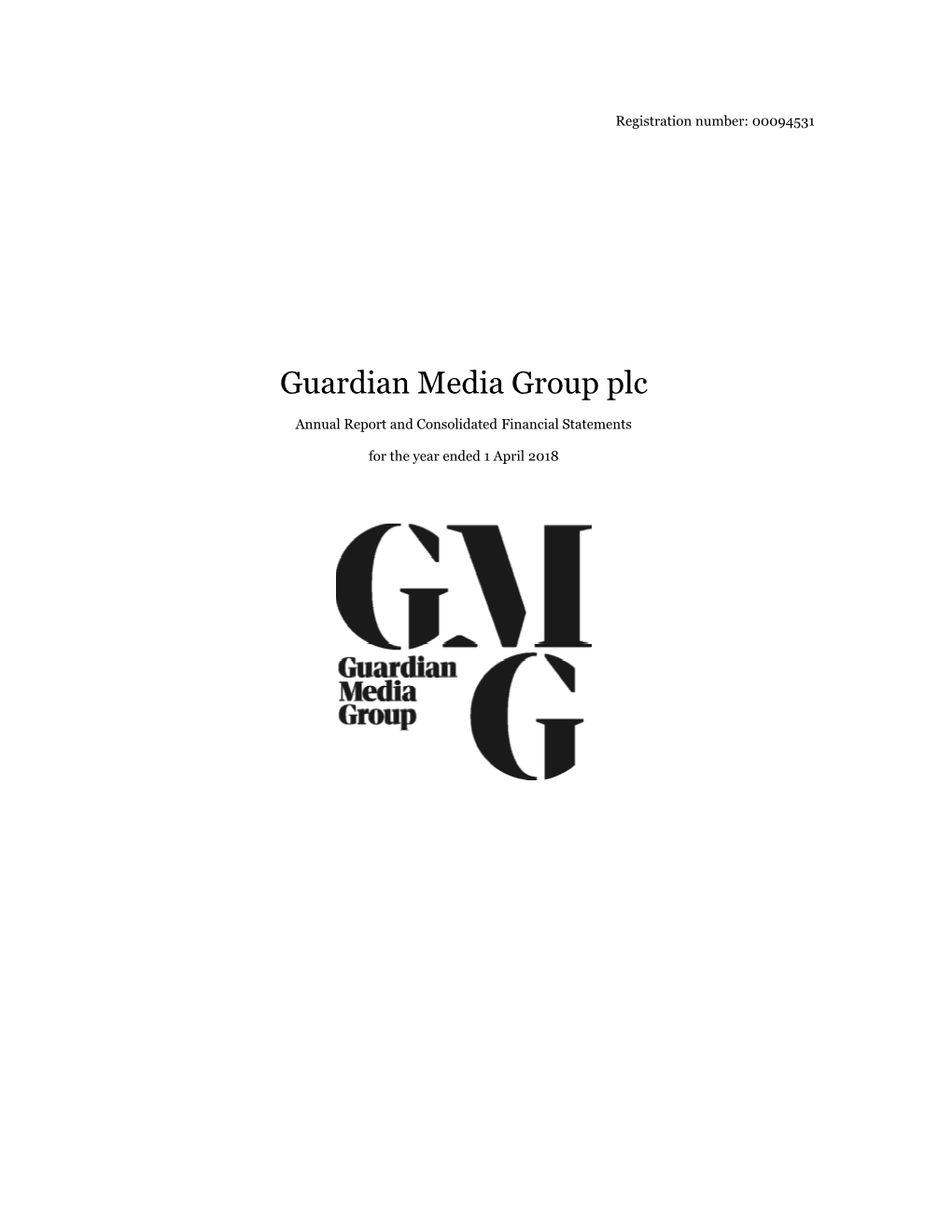 Guardian Media Group Plc