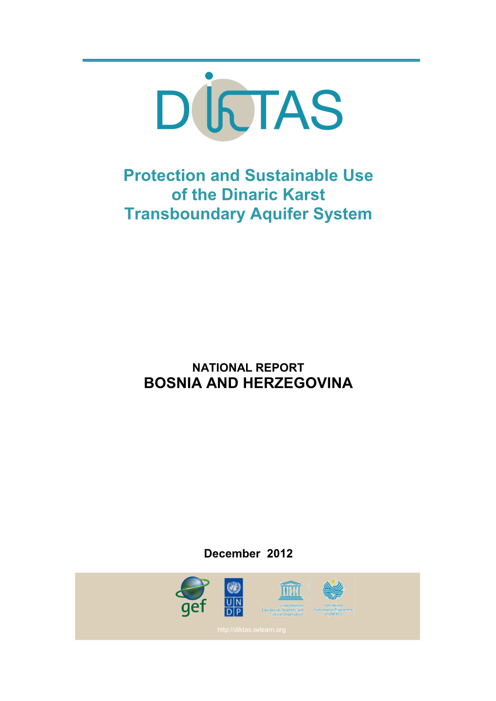 Protection and Sustainable Use of the Dinaric Karst Transboundary Aquifer System