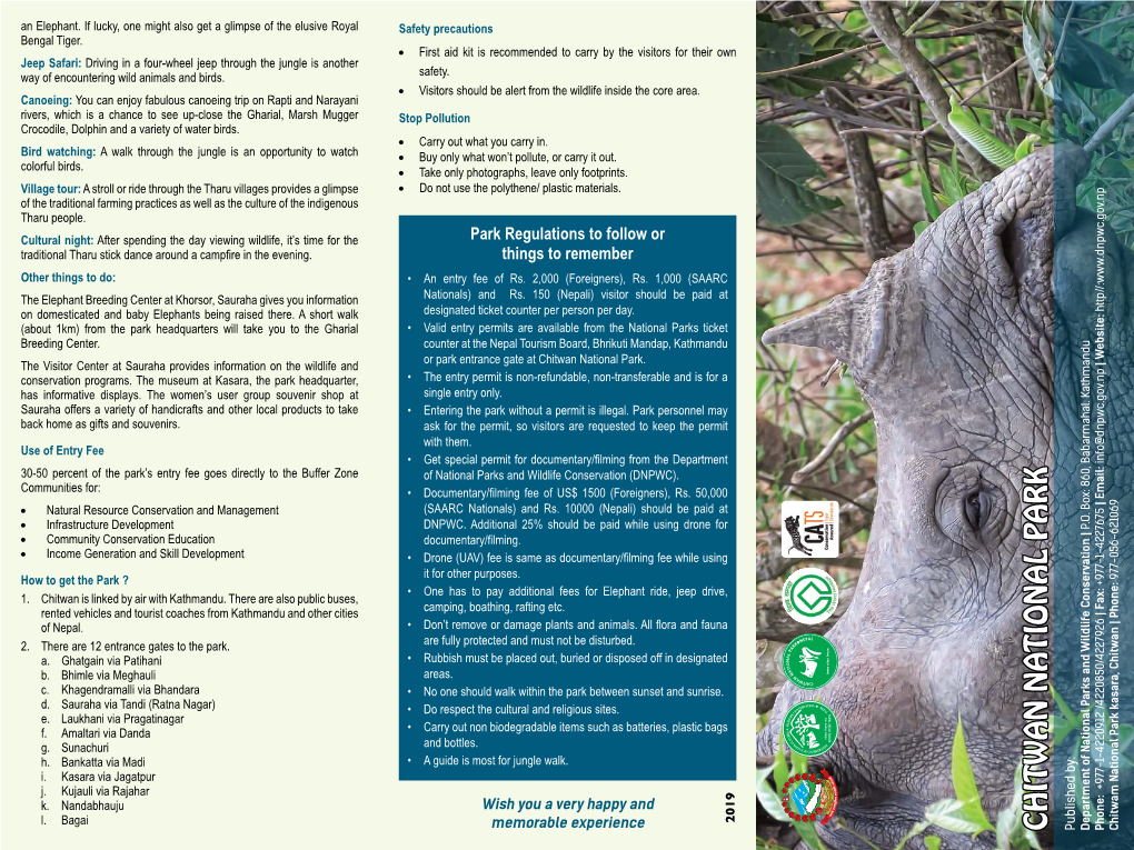 Chitwan Brochure 2019