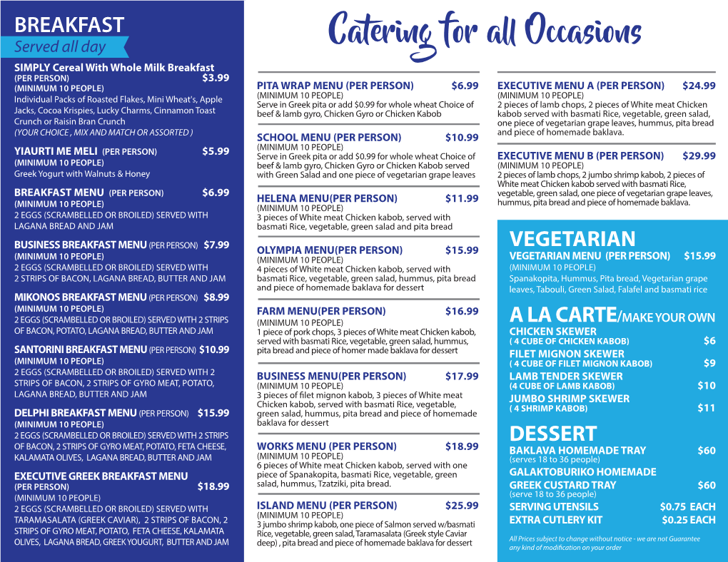 DG CATERING Menu 2017.Ai