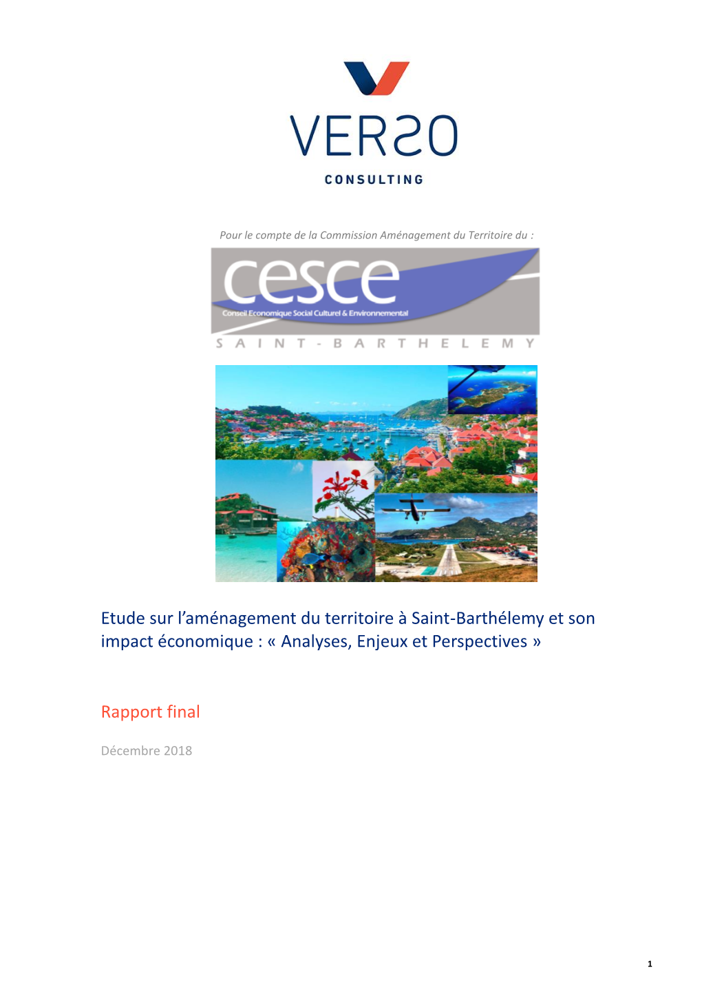 Etude Sur L'aménagement Du Territoire À Saint-Barthélemy Et Son Impact